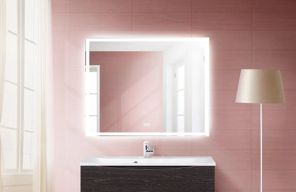 Зеркало BelBagno SPC-GRT-1000-800-LED-TCH-WARM с подогревом Sancos — официальный сайт