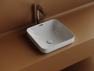 Встраиваемая раковина Ceramicanova Element CN6077 ,белый