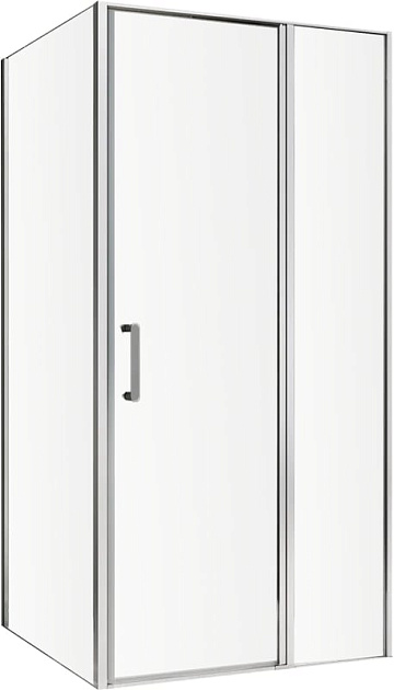 Душевой уголок Abber Sonnenstrand AG04100S-S85 100x85, профиль хром, стекло прозрачное