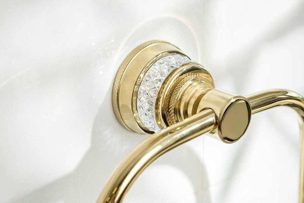 Полотенцедержатель Boheme Aura 10245-G gold