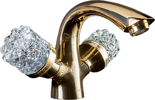 Смеситель для раковины Boheme Crystal 291-CRST