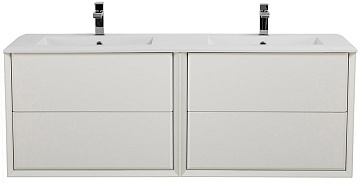Мебельная раковина Cezares Bellagio 50215 141 см, bianco opaco