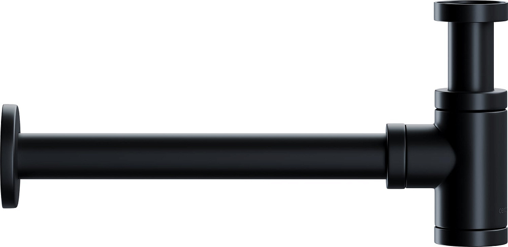Сифон для раковины Ceramicanova 70001MB, черный