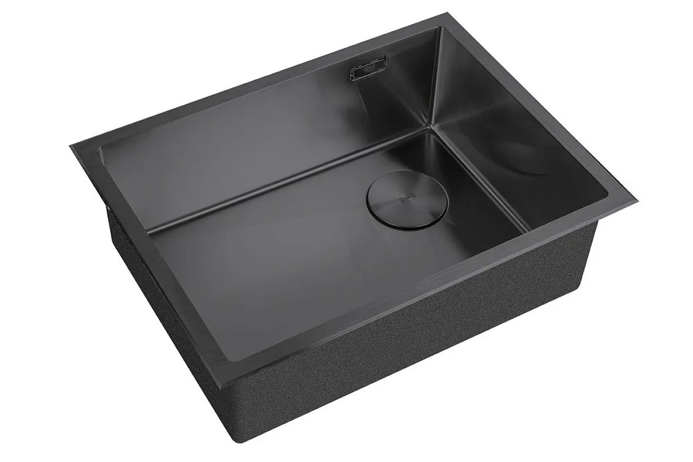 Кухонная мойка ZorG LUX 5844 GRAFIT Sancos — официальный сайт