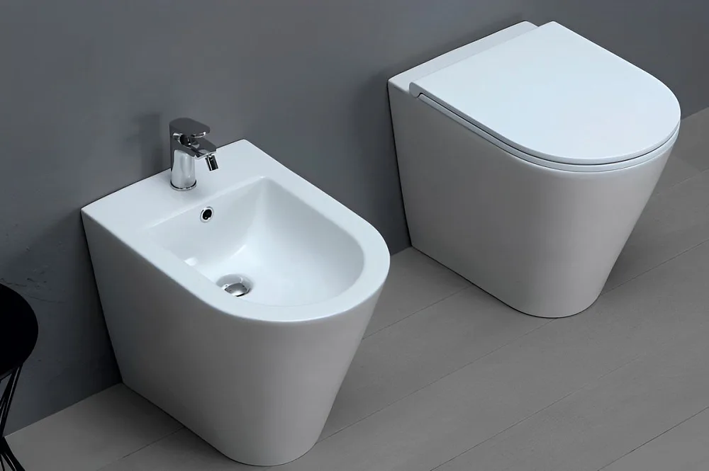 Биде напольное Azzurra Forma 54x37 Sancos — официальный сайт
