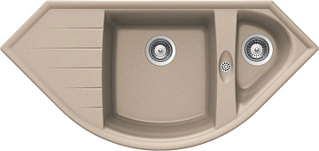 Мойка кухонная Schock Genius 90C (C-150) Cristalite саббиа