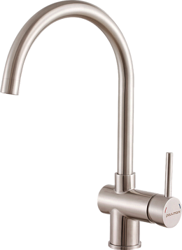 Смеситель для кухни Paulmark Bend Be212066-SS