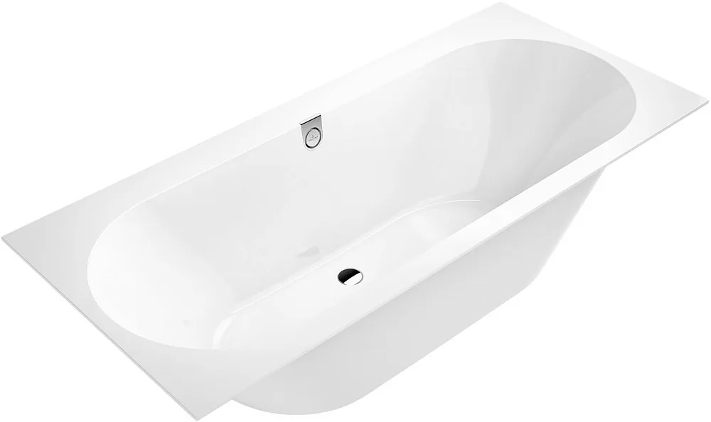 Акриловая ванна Villeroy & Boch Oberon 2.0 UBQ170OBR2DV-01 170x75 см, встраиваемая, цвет альпийский  Sancos — официальный сайт