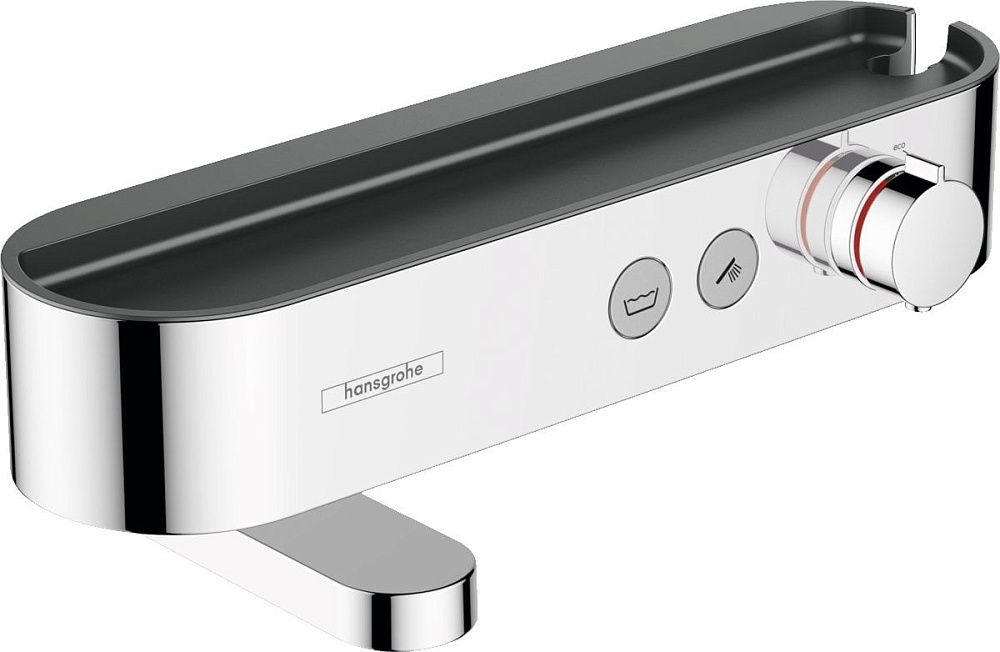Термостатический смеситель Hansgrohe ShowerTablet Select ShowerTablet Select 24340000, для ванны с д