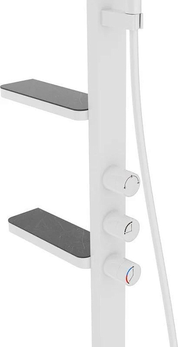 Душевая стойка Vincea Inspire VSFS-3I11W, белый
