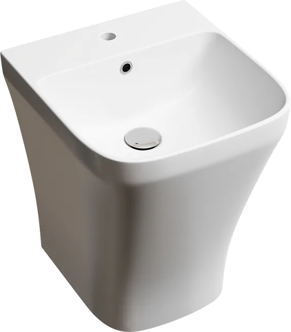Раковина Ceramicanova Dion CN6067 белая глянцевая Sancos — Оригинал