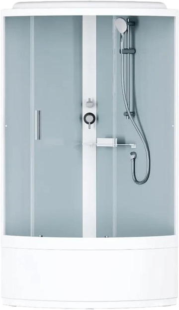 Душевая кабина AM.PM X-Joy W88C-401A-090WT, с крышей, белый