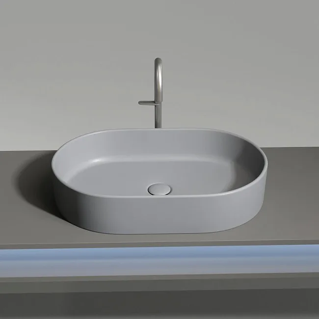 Накладная раковина Ceramicanova Element CN6048MH антрацит матовая Sancos — Оригинал