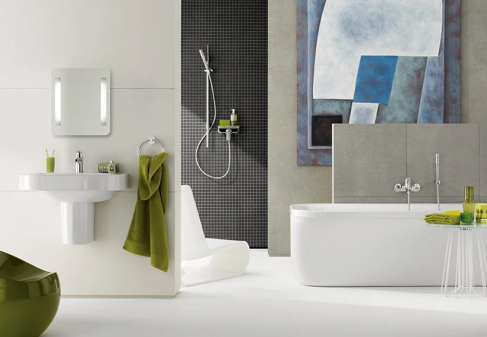 Смеситель для ванны с душем Grohe Eurosmart Cosmopolitan 32832000 Sancos — официальный сайт