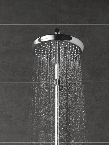 Душевая стойка Grohe Bau System 210 26699000, с термостатом, хром