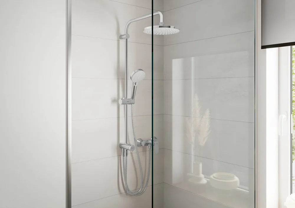 Смеситель для душа Hansgrohe Vernis Blend 71640000 хром Sancos — официальный сайт