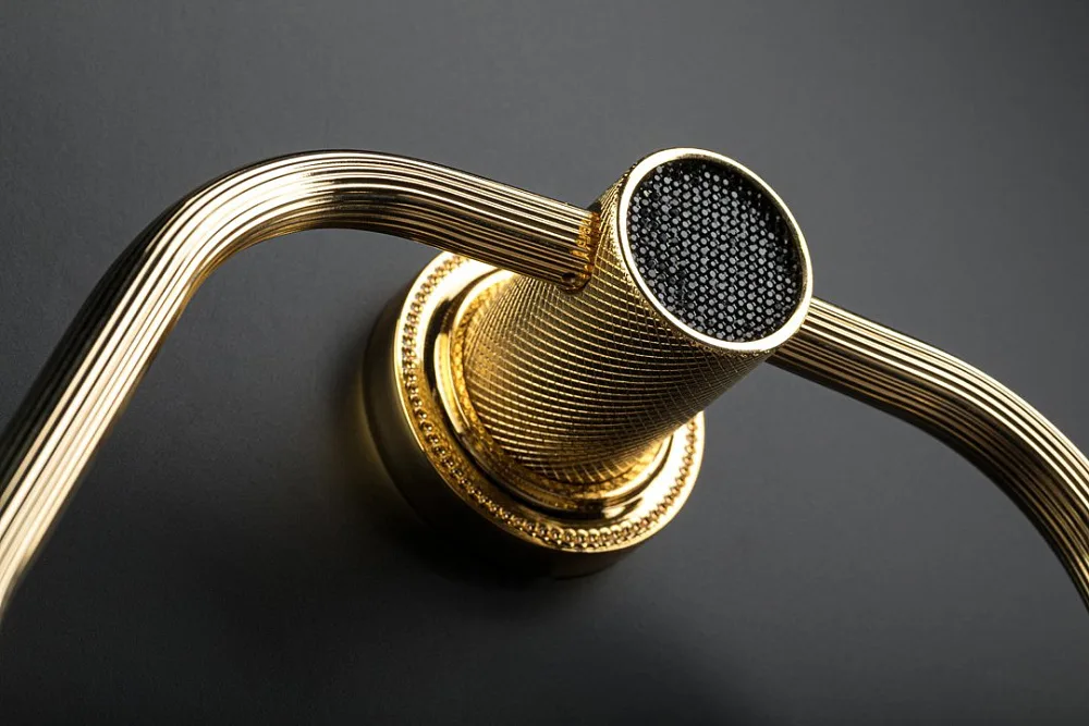 Полотенцедержатель Boheme Royal Cristal Black Gold кольцо Sancos — официальный сайт