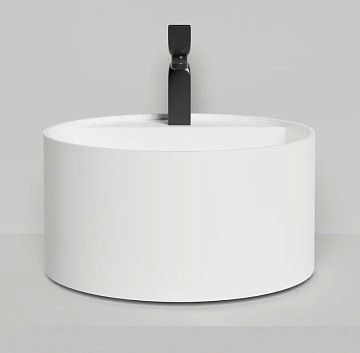 Накладная раковина Salini Armonia Round Top 02 130422TM белый