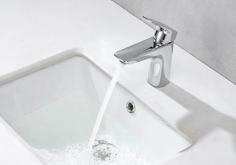 Смеситель для раковины AQUATEK Вега AQ1010CR хром Sancos — официальный сайт