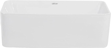 Накладная раковина Abber Rechteck AC2213 белая