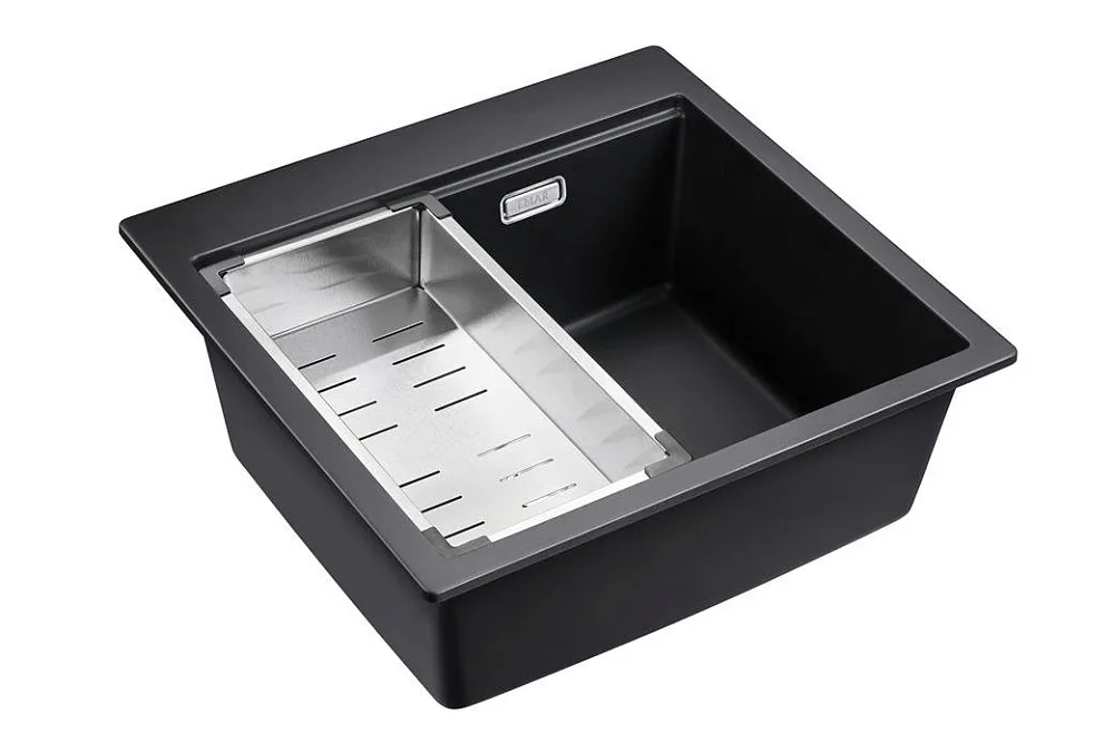 Мойка кухонная Emar Quartz EMQ-1520.Q Морион Sancos — официальный сайт