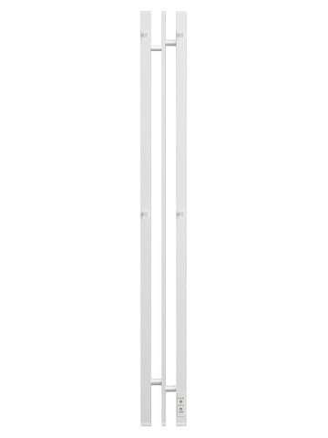 Полотенцесушитель электрический APEXTERMO Дельта DL10111WM 110x15 см, подключение справа, скрытое по