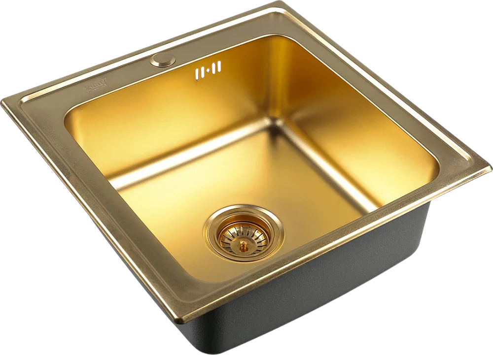 Мойка кухонная Zorg Inox PVD SZR-5050 bronze Sancos — официальный сайт