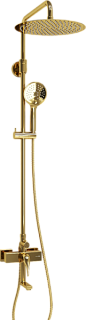 Душевая стойка Wasserkraft Sauer A171.263.207.PG, золото