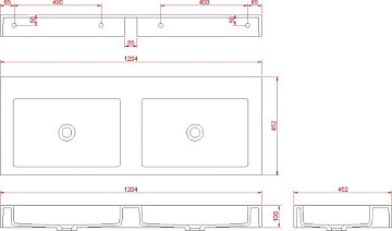 Раковина Armadi Art Flat ST 120