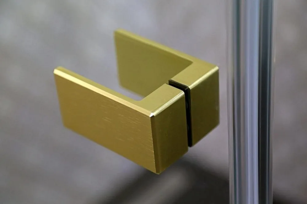 Душевой уголок Cezares Bellagio BELLAGIO-AH-1-140/100-C-BORO 140х100, брашированное золото Sancos — официальный сайт
