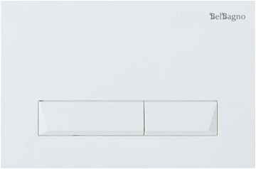 Инсталляция BelBagno BB002-80 + Кнопка Marmi BB009-MR-BIANCO белая