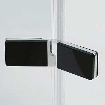 Душевой уголок Wasserkraft Aller 10H06LB black matt, 120x80 см