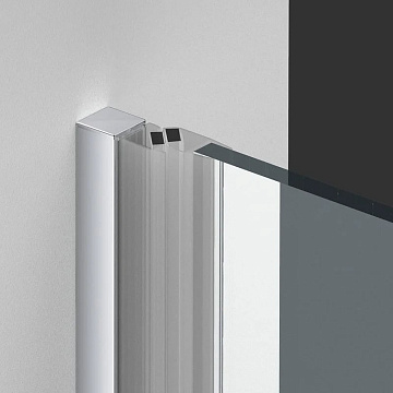 Душевая дверь в нишу Vincea Alpha VDP-3AL100CL 100x195, профиль хром