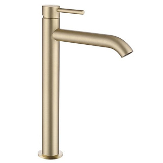 Смеситель для раковины Abber Wasser Kreis AF8111G, матовое золото