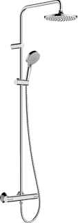 Душевая стойка Hansgrohe Vernis Blend Showerpipe 200 1jet EcoSmart 26089000, хром