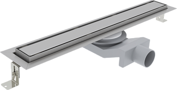 Душевой трап (лоток) Plumberia Selection PST In-Tile 80 см, нержавеющая сталь матовая