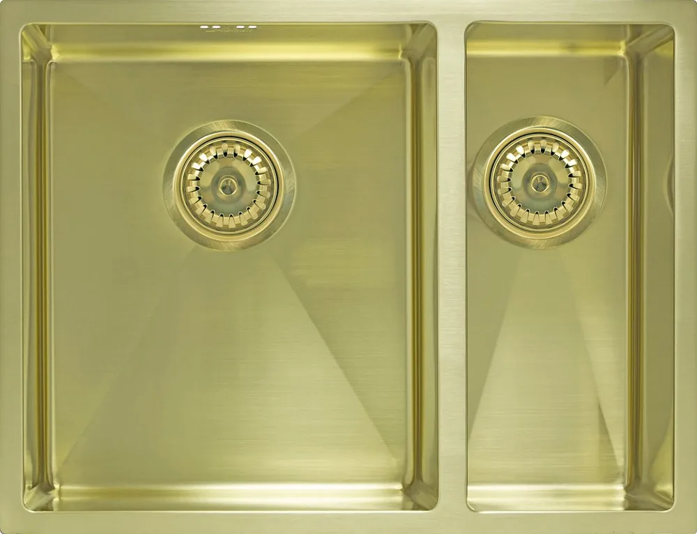Мойка кухонная Seaman Eco Marino SME-575DR light gold Sancos — официальный сайт