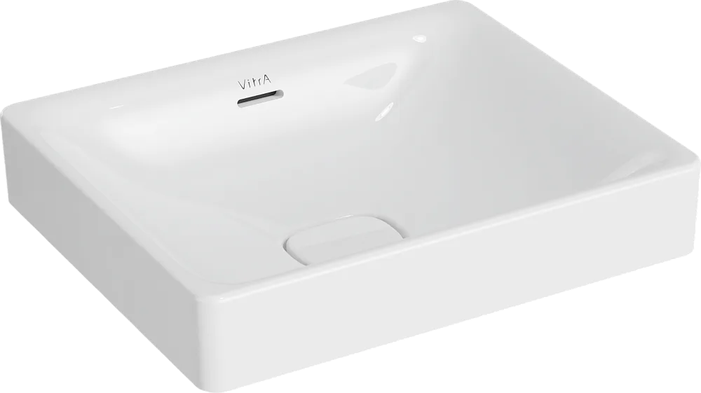 Накладная раковина VitrA Metropole 7534B003-0673 50 см, белая Sancos — официальный сайт