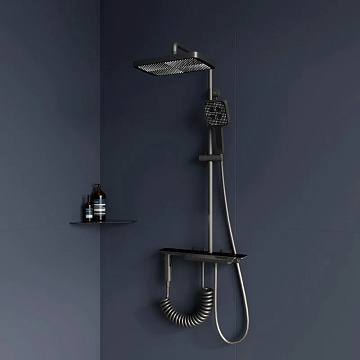 Душевая стойка RGW Shower Panels SP-35-Gr, серая