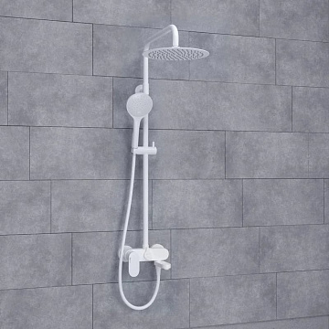 Душевая стойка Wasserkraft Mindel 8500 A185.257.155.WM, белая