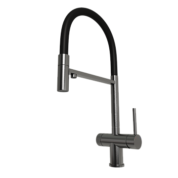 Смеситель для кухни Emar PVD ЕС - 7024 PVD Dark