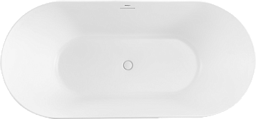 Акриловая ванна BelBagno 170x80 см, BB411-1700-800-MATT