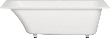 Ванна из искусственного камня Salini Orlanda Kit S-Sense 170x75 см, встраиваемая, матовая белая, на 