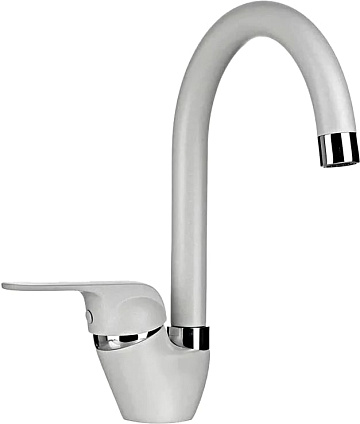 Смеситель для кухни Granula 1024, алюминиум