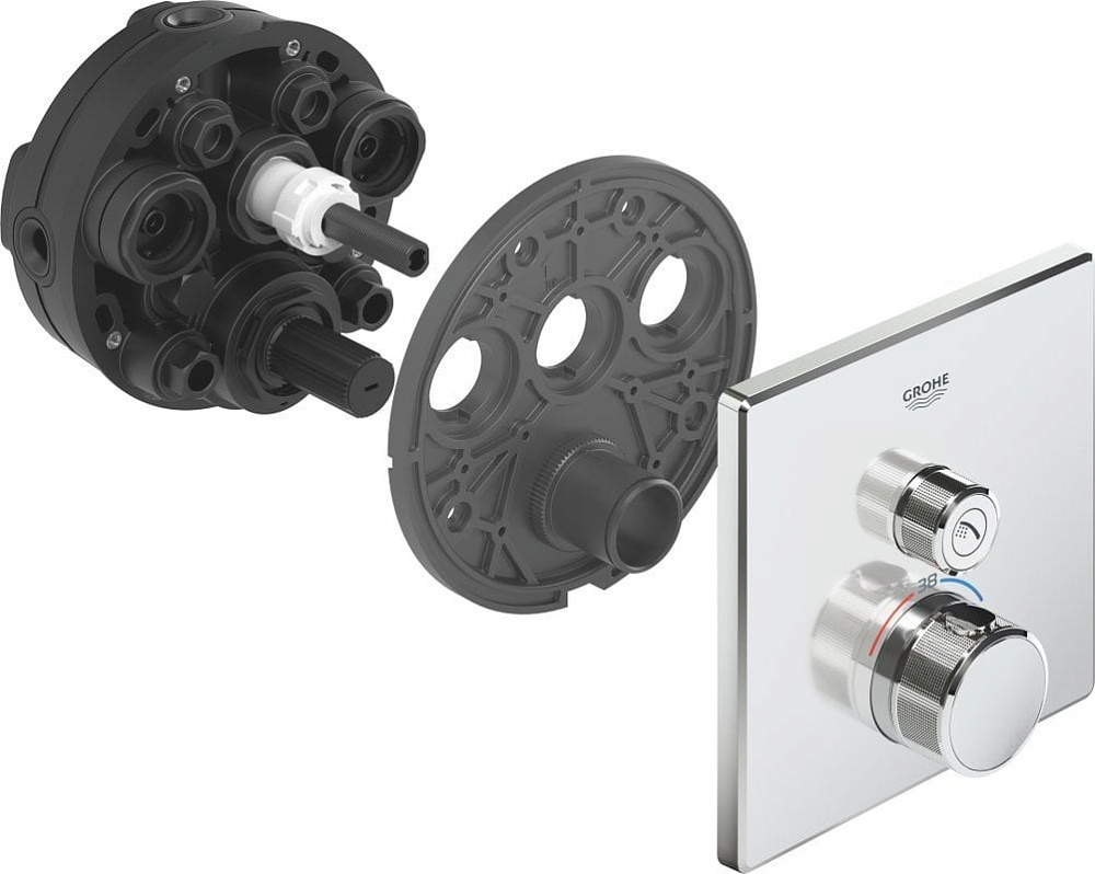 Термостатический смеситель встраиваемый Grohe Grohtherm SmartControl 29123000 для душа