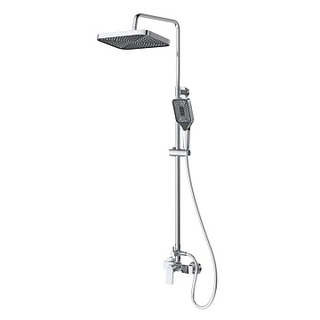 Душевая стойка BelBagno Due DOCM-CRM, хром