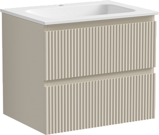 Тумба под раковину Sancos Snob R 60 подвесная Beige soft (капучино), SNR60CE
