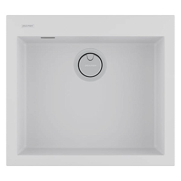 Мойка кухонная Paulmark Decoration 41 PM935650-WH white
