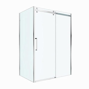 Душевой уголок BelBagno Marino 2 AH-1-140/80-C-Cr 140x80, профиль хром, стекло прозрачное
