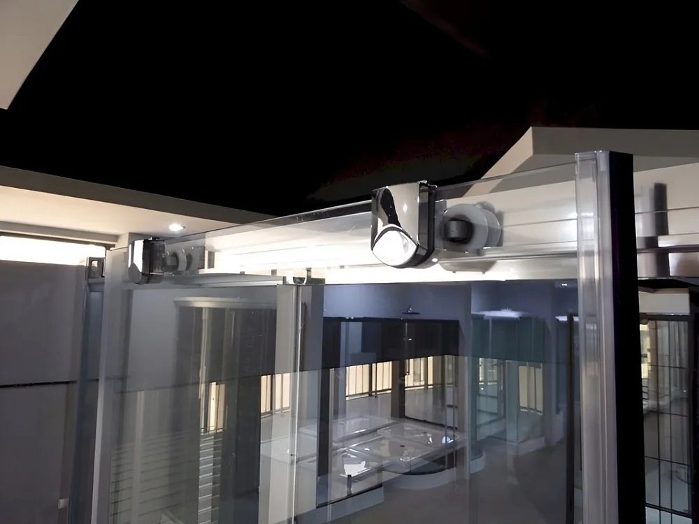 Душевой уголок, душевое ограждение Esbano Flex ESF-100KV-GM ESOGF100KVGM 100х100 см с двумя раздвижн Sancos — официальный сайт